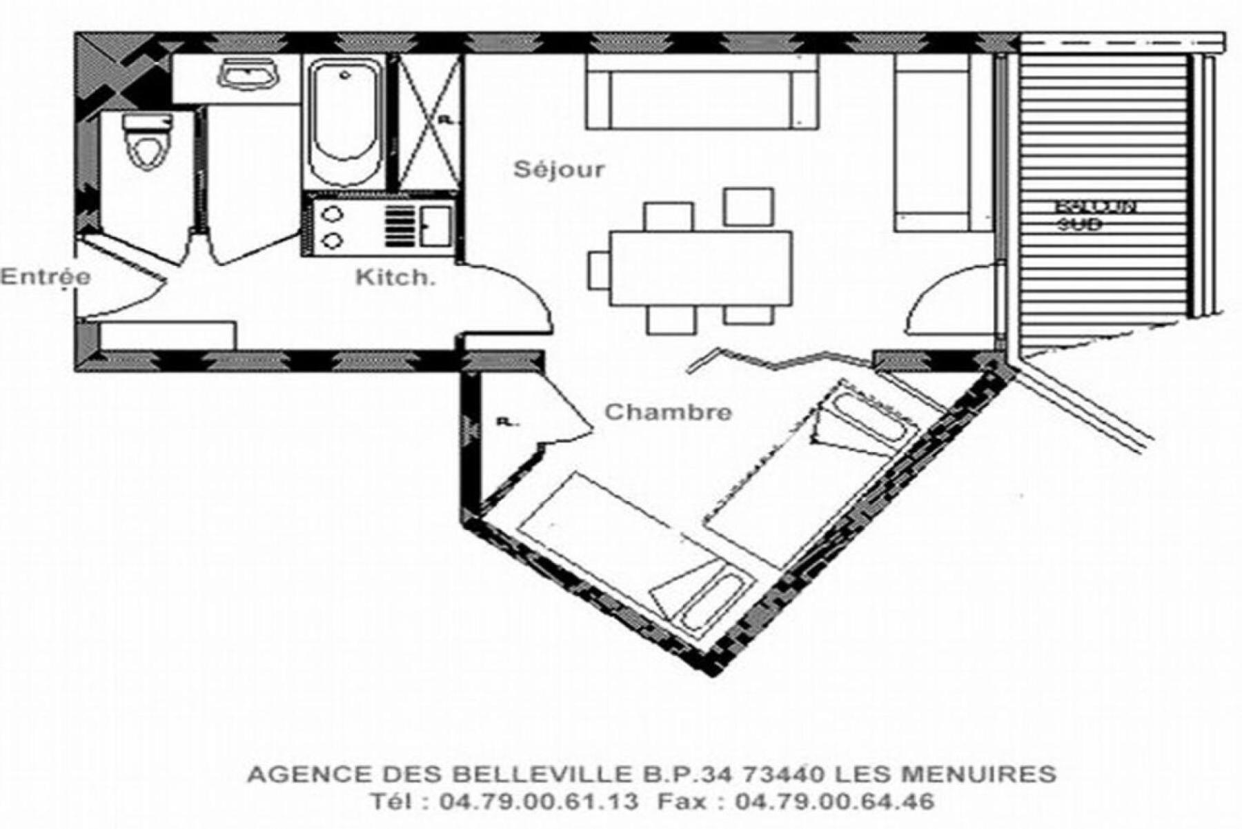 Residence Chaviere - Studio Lumineux - Ski Aux Pieds - Balcon Mae-2224 แซ็ง-มาร์แต็ง-เดอ-แบลวีย์ ภายนอก รูปภาพ